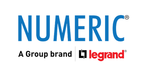 Numeric, a Legrand group brand, logo
